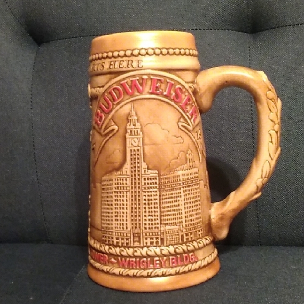 Budweiser Collectible Beer Stein perfect condition
